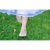 imageOtter MOMO ToddlerLittle Girls Mary Jane Ballerina Flats Size 13 Shoes Slipon School Party Dress ShoesD706gold
