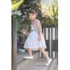 imageOtter MOMO ToddlerLittle Girls Mary Jane Ballerina Flats Size 13 Shoes Slipon School Party Dress ShoesD706white