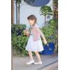 imageOtter MOMO ToddlerLittle Girls Mary Jane Ballerina Flats Size 13 Shoes Slipon School Party Dress ShoesD706white