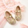 imageOtter MOMO ToddlerLittle Girls Mary Jane Ballerina Flats Size 13 Shoes Slipon School Party Dress ShoesD728gold