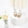 imageOtter MOMO ToddlerLittle Girls Mary Jane Ballerina Flats Size 13 Shoes Slipon School Party Dress ShoesD728gold