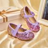 imageOtter MOMO ToddlerLittle Girls Mary Jane Ballerina Flats Size 13 Shoes Slipon School Party Dress ShoesD728purple
