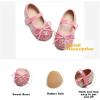 imageOtter MOMO ToddlerLittle Girls Mary Jane Ballerina Flats Size 13 Shoes Slipon School Party Dress ShoesD728red