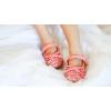 imageOtter MOMO ToddlerLittle Girls Mary Jane Ballerina Flats Size 13 Shoes Slipon School Party Dress ShoesD728red