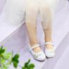 imageOtter MOMO ToddlerLittle Girls Mary Jane Ballerina Flats Size 13 Shoes Slipon School Party Dress ShoesDf11white