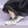 imageOtter MOMO ToddlerLittle Girls Mary Jane Ballerina Flats Size 13 Shoes Slipon School Party Dress ShoesDf12white