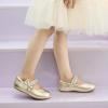imageOtter MOMO ToddlerLittle Girls Mary Jane Ballerina Flats Size 13 Shoes Slipon School Party Dress ShoesDf13gold