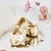 imageOtter MOMO ToddlerLittle Girls Mary Jane Ballerina Flats Size 13 Shoes Slipon School Party Dress ShoesDf14gold