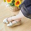 imageOtter MOMO ToddlerLittle Girls Mary Jane Ballerina Flats Size 13 Shoes Slipon School Party Dress ShoesDf14gold