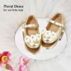 imageOtter MOMO ToddlerLittle Girls Mary Jane Ballerina Flats Size 13 Shoes Slipon School Party Dress ShoesDf14gold