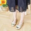 imageOtter MOMO ToddlerLittle Girls Mary Jane Ballerina Flats Size 13 Shoes Slipon School Party Dress ShoesDf14gold