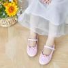 imageOtter MOMO ToddlerLittle Girls Mary Jane Ballerina Flats Size 13 Shoes Slipon School Party Dress ShoesDf14pink