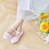 imageOtter MOMO ToddlerLittle Girls Mary Jane Ballerina Flats Size 13 Shoes Slipon School Party Dress ShoesDf14pink