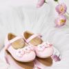 imageOtter MOMO ToddlerLittle Girls Mary Jane Ballerina Flats Size 13 Shoes Slipon School Party Dress ShoesDf14pink