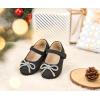 imageOtter MOMO ToddlerLittle Girls Mary Jane Ballerina Flats Size 13 Shoes Slipon School Party Dress ShoesDf17black