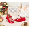 imageOtter MOMO ToddlerLittle Girls Mary Jane Ballerina Flats Size 13 Shoes Slipon School Party Dress ShoesDf17red