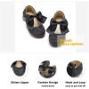 imageOtter MOMO ToddlerLittle Girls Mary Jane Ballerina Flats Size 13 Shoes Slipon School Party Dress ShoesDf18black