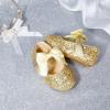 imageOtter MOMO ToddlerLittle Girls Mary Jane Ballerina Flats Size 13 Shoes Slipon School Party Dress ShoesDf18gold