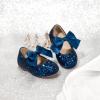 imageOtter MOMO ToddlerLittle Girls Mary Jane Ballerina Flats Size 13 Shoes Slipon School Party Dress ShoesDf18navy Blue