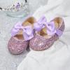 imageOtter MOMO ToddlerLittle Girls Mary Jane Ballerina Flats Size 13 Shoes Slipon School Party Dress ShoesDf18purple