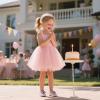 imageOtter MOMO ToddlerLittle Girls Mary Jane Ballerina Flats Size 13 Shoes Slipon School Party Dress ShoesDf18silver