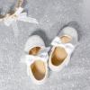 imageOtter MOMO ToddlerLittle Girls Mary Jane Ballerina Flats Size 13 Shoes Slipon School Party Dress ShoesDf18white