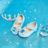 imageOtter MOMO ToddlerLittle Girls Mary Jane Ballerina Flats Size 13 Shoes Slipon School Party Dress ShoesDf31blue