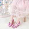 imageOtter MOMO ToddlerLittle Girls Mary Jane Ballerina Flats Size 13 Shoes Slipon School Party Dress ShoesDf31pink