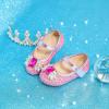 imageOtter MOMO ToddlerLittle Girls Mary Jane Ballerina Flats Size 13 Shoes Slipon School Party Dress ShoesDf31pink