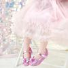 imageOtter MOMO ToddlerLittle Girls Mary Jane Ballerina Flats Size 13 Shoes Slipon School Party Dress ShoesDf31pink