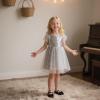 imageOtter MOMO ToddlerLittle Girls Mary Jane Ballerina Flats Size 13 Shoes Slipon School Party Dress ShoesDf716black