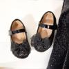 imageOtter MOMO ToddlerLittle Girls Mary Jane Ballerina Flats Size 13 Shoes Slipon School Party Dress ShoesDf716black