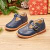 imageOtter MOMO ToddlerLittle Girls Mary Jane Slipon School Uniform Party Dress ShoesD730blue