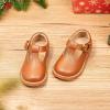 imageOtter MOMO ToddlerLittle Girls Mary Jane Slipon School Uniform Party Dress ShoesD730brown