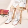 imageOtter MOMO ToddlerLittle Girls Mary Jane Slipon School Uniform Party Dress ShoesD730white