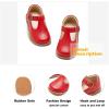imageOtter MOMO ToddlerLittle Girls Mary Jane Slipon School Uniform Party Dress ShoesD750red