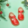 imageOtter MOMO ToddlerLittle Girls Mary Jane Slipon School Uniform Party Dress ShoesD750red