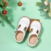 imageOtter MOMO ToddlerLittle Girls Mary Jane Slipon School Uniform Party Dress ShoesD750white