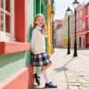 imageOtter MOMO ToddlerLittle Girls Mary Jane Slipon School Uniform Party Dress ShoesD757blue