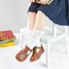 imageOtter MOMO ToddlerLittle Girls Mary Jane Slipon School Uniform Party Dress ShoesD757brown