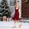 imageOtter MOMO ToddlerLittle Girls Mary Jane Slipon School Uniform Party Dress ShoesD758gold