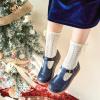 imageOtter MOMO ToddlerLittle Girls Mary Jane Slipon School Uniform Party Dress ShoesD758navy Blue