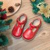 imageOtter MOMO ToddlerLittle Girls Mary Jane Slipon School Uniform Party Dress ShoesD758red