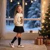 imageOtter MOMO ToddlerLittle Girls Mary Jane Slipon School Uniform Party Dress ShoesD758white