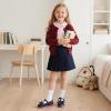 imageOtter MOMO ToddlerLittle Girls Mary Jane Slipon School Uniform Party Dress ShoesD760navy Blue