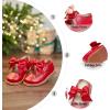 imageOtter MOMO ToddlerLittle Girls Mary Jane Slipon School Uniform Party Dress ShoesD761red