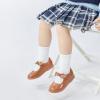 imageOtter MOMO ToddlerLittle Girls Mary Jane Slipon School Uniform Party Dress ShoesD763brown