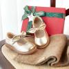 imageOtter MOMO ToddlerLittle Girls Mary Jane Slipon School Uniform Party Dress ShoesD763gold