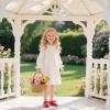 imageOtter MOMO ToddlerLittle Girls Mary Jane Slipon School Uniform Party Dress ShoesD763red