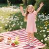 imageOtter MOMO ToddlerLittle Girls Mary Jane Slipon School Uniform Party Dress ShoesD763white